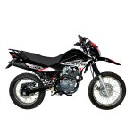 MOTO DUKARE DK200B NEGRO