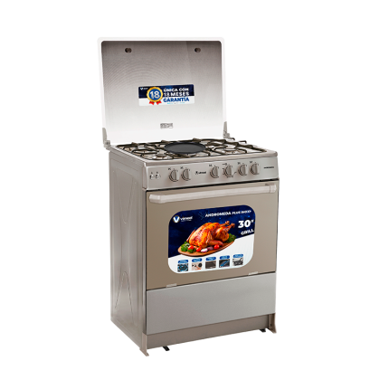 COCINA A GAS VIMEEL  30" ANDROMEDA PLUS INOX