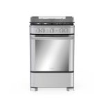 MABE COCINA 60 CM SILVER EM6040FG2 - COCINA DE PISO A GAS