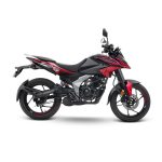 MOTO BAJAJ PULSAR N125 NEGRO/ROJO